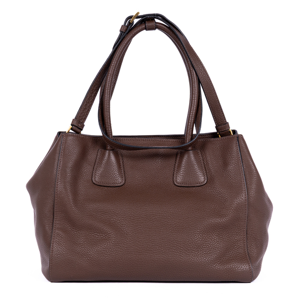 Prada Front Zip Pocket Shopping Tote - Picture 5 of 11